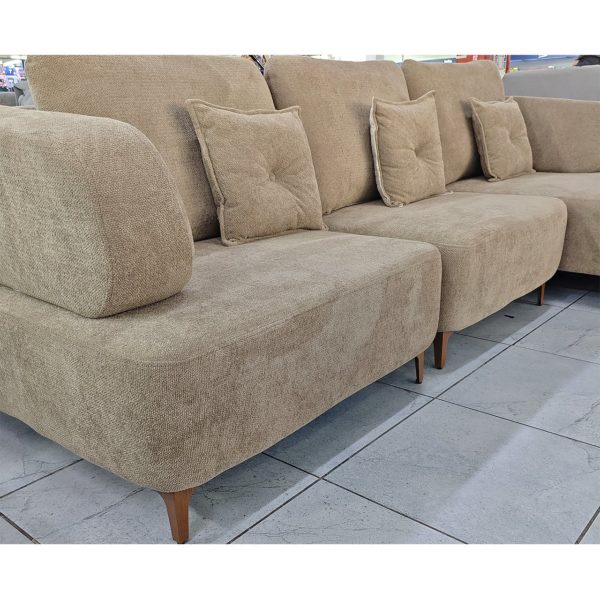 Диван угловой Сафина с лежаком