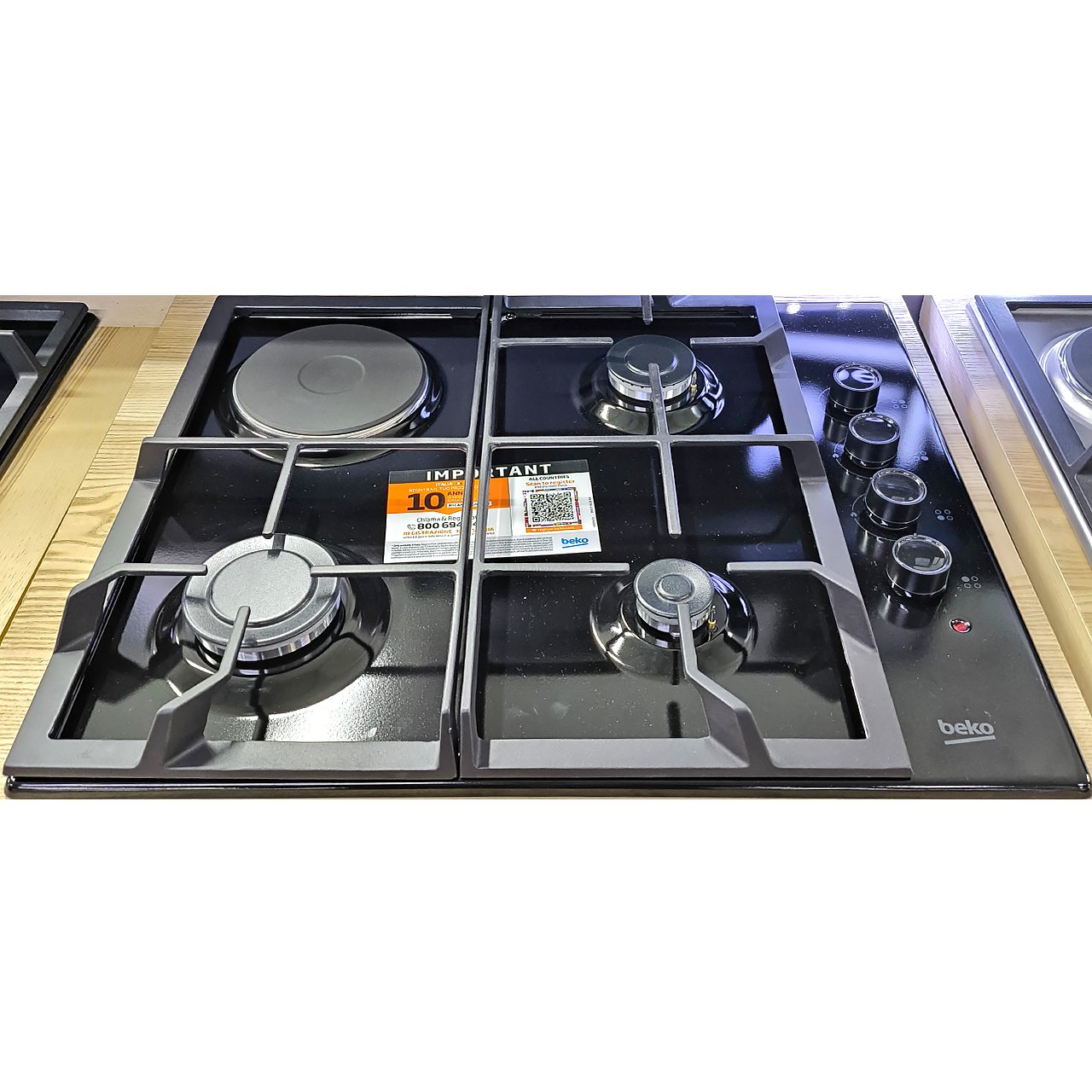 Комбинированная варочная поверхность BEKO 3-1