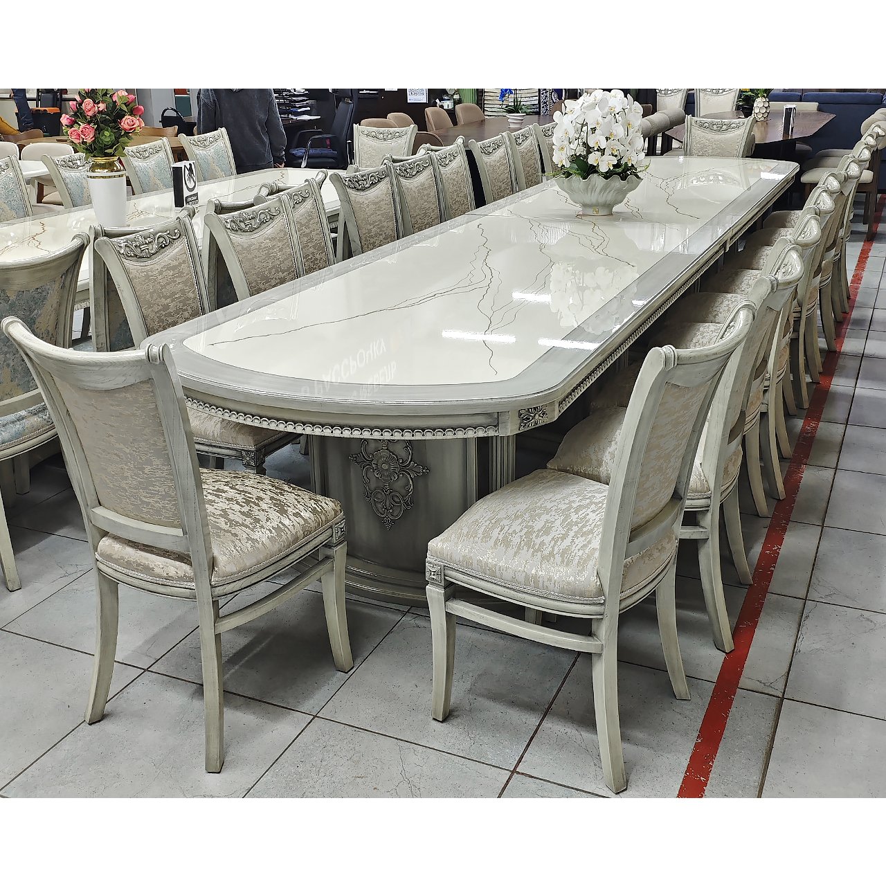 Стол со стульями Мерьем (2026)