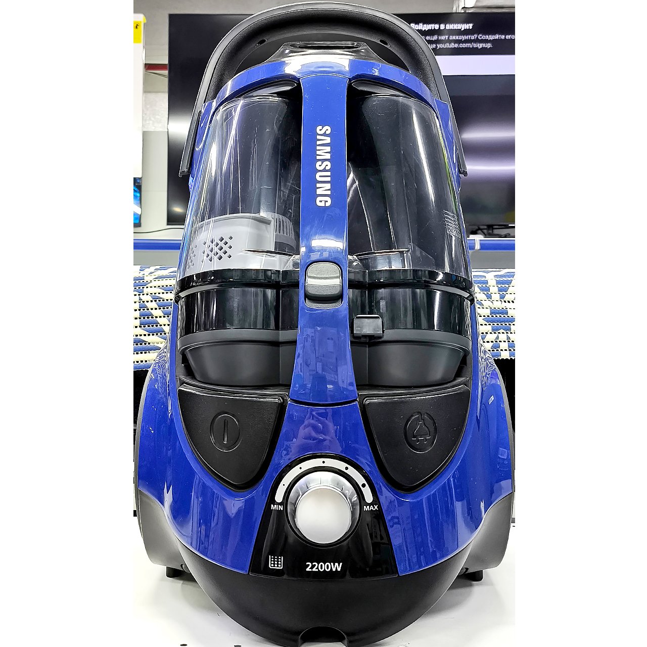 Пылесос Samsung мощностью 2200 Вт