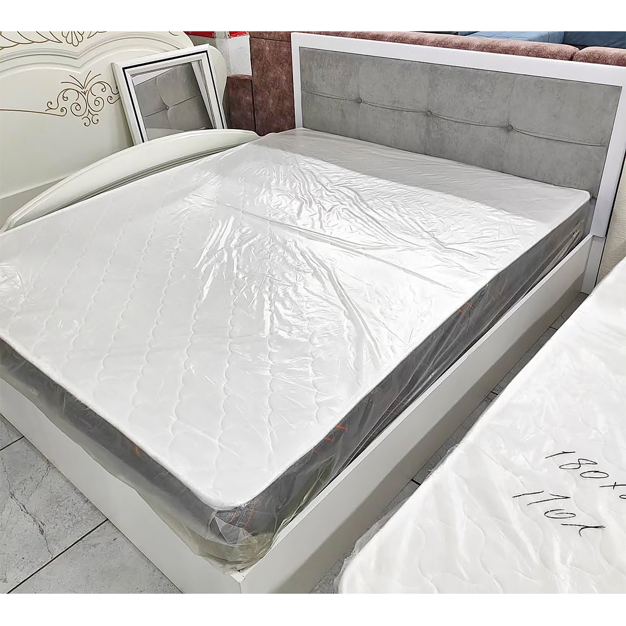 Спальный гарнитур Даяна (серый)