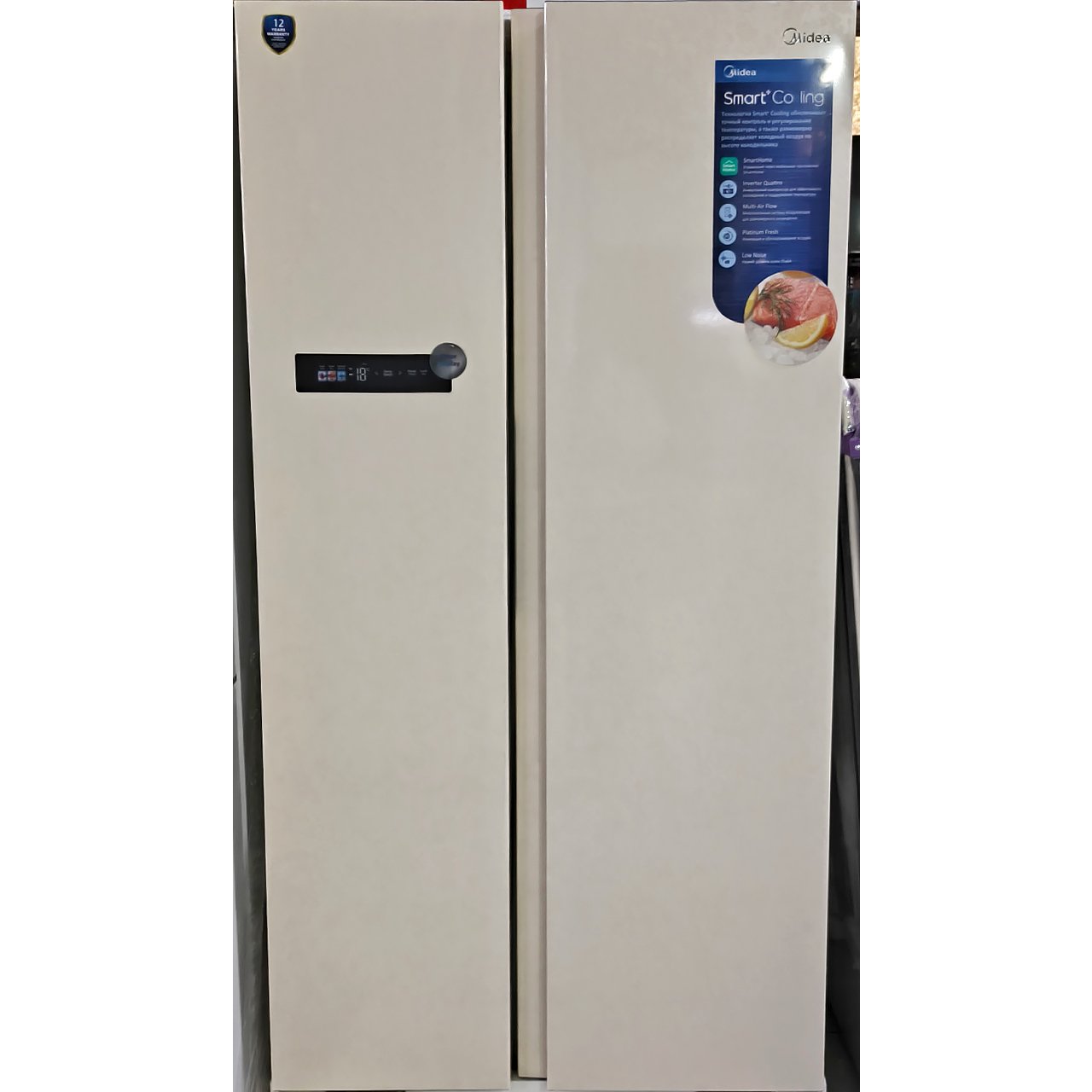 Холодильник side-by-side Midea 604 литра