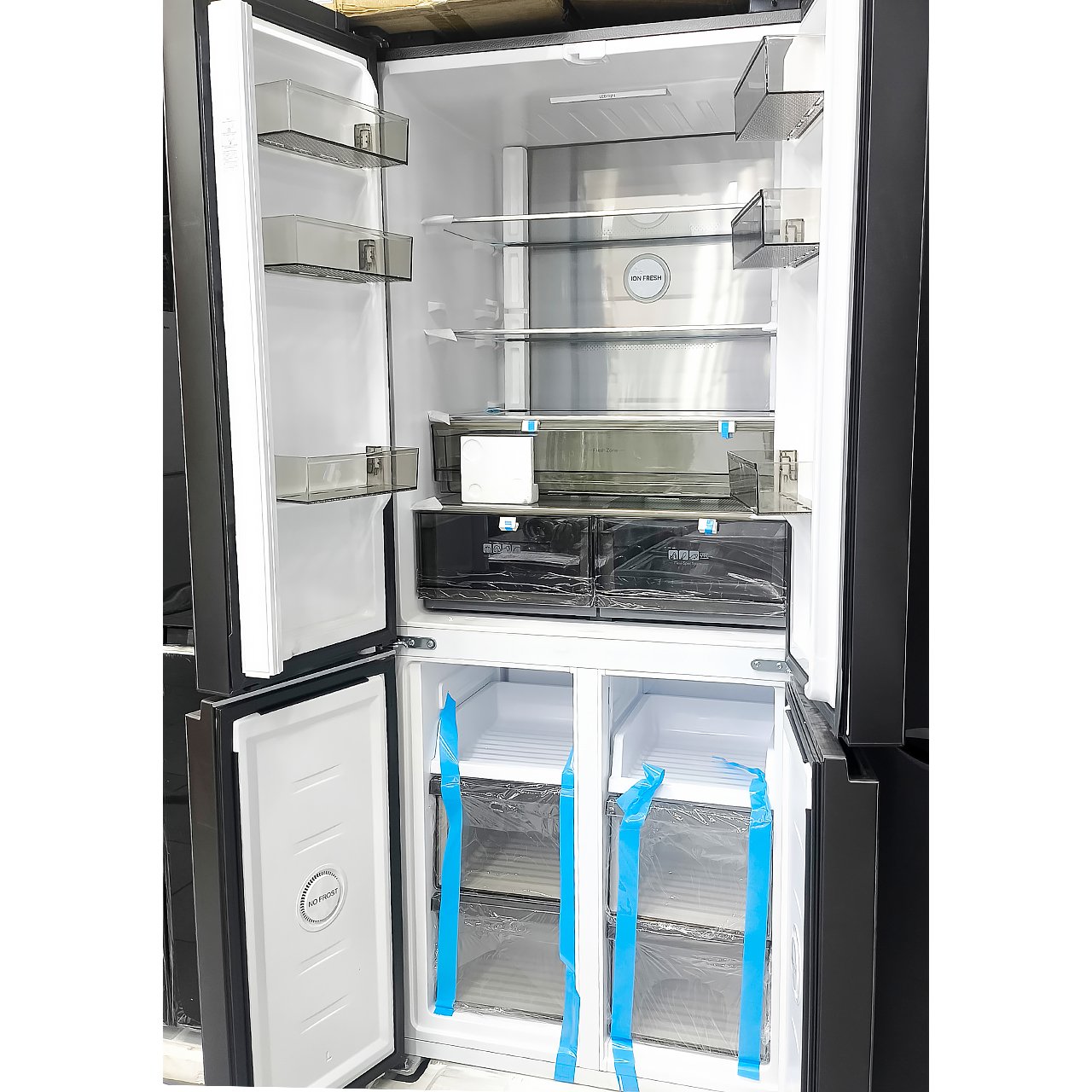 Холодильник двухкамерный Aucma 519 литров (четырехдверный)