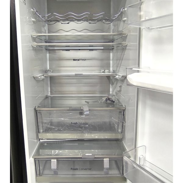 Холодильник двухкамерный LG 384 литра (черный)