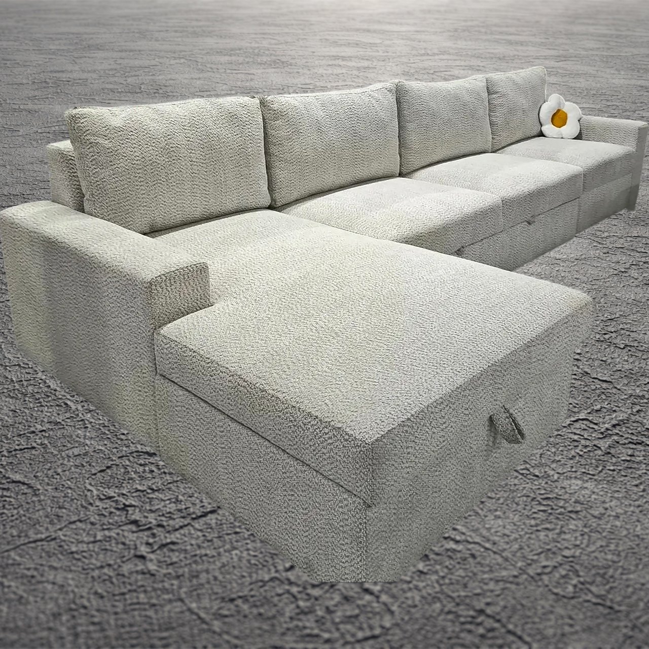 Диван угловой Алитай с лежаком (new)