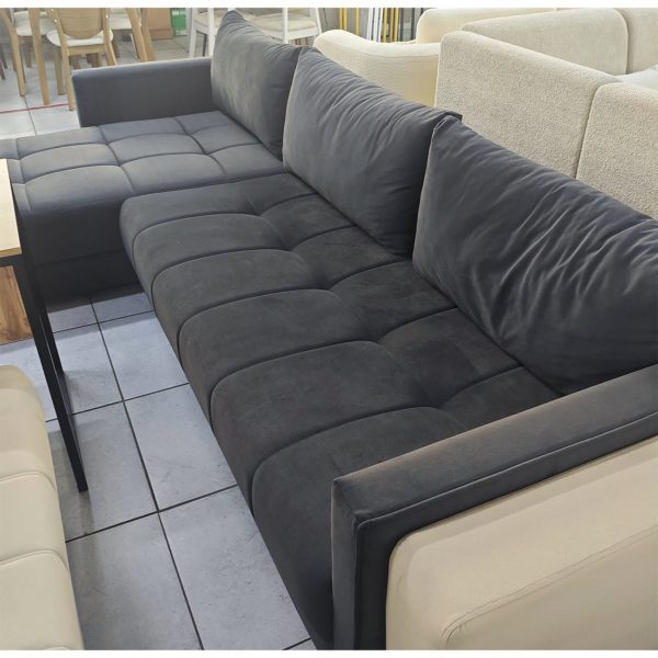 Диван угловой Блэк с лежаком