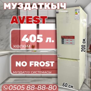 Холодильник двухкамерный Avest 405 литров