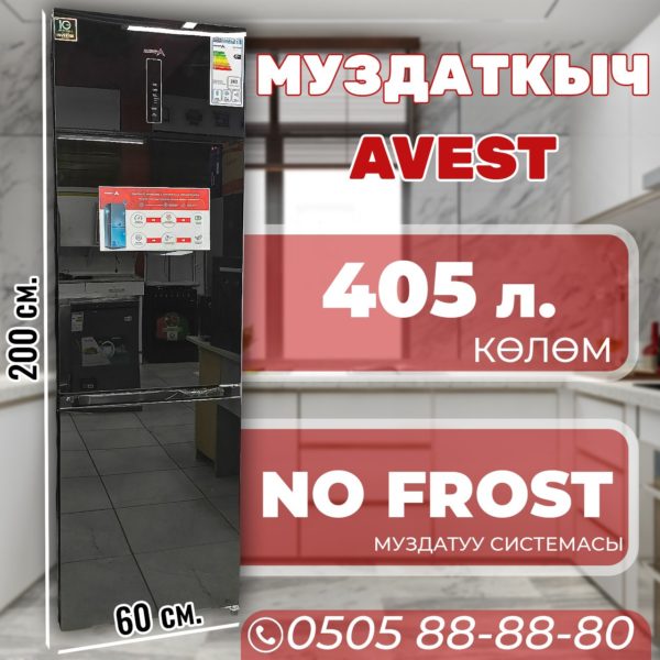 Холодильник двухкамерный Avest 405 литров