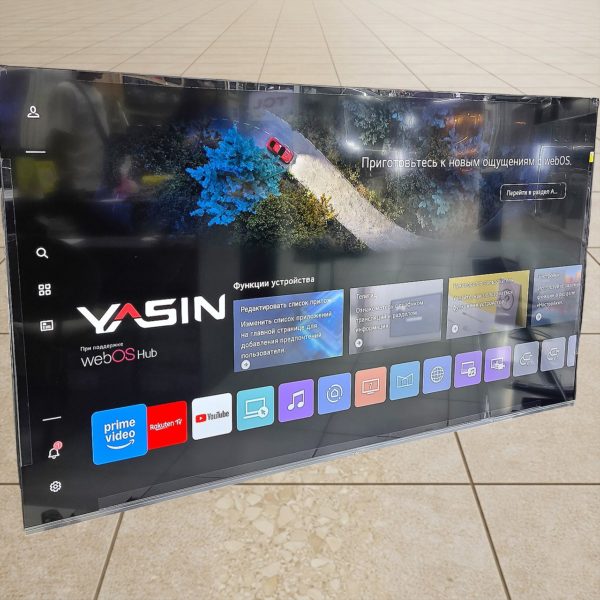 Телевизор Yasin 4K UHD 190 см