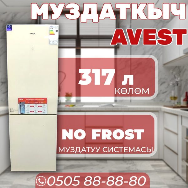Холодильник двухкамерный Avest 317 литров