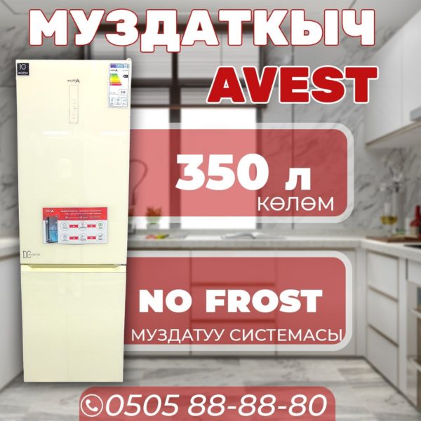 Холодильник двухкамерный Avest 350 литров