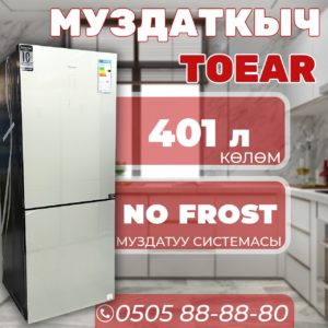Холодильник двухкамерный Toear 401 литр