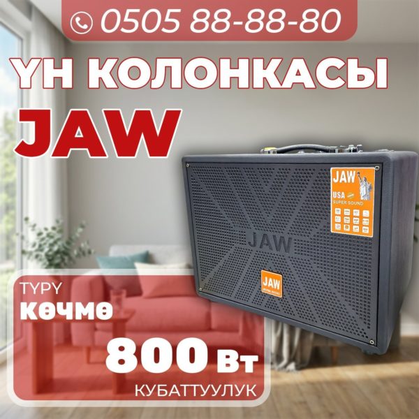 Музыкальная колонка JAW мощностью 800 Вт