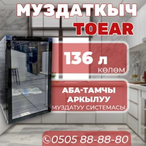 Холодильник витринный Toear 136 литров