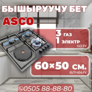 Комбинированная варочная поверхность ASCO 3-1