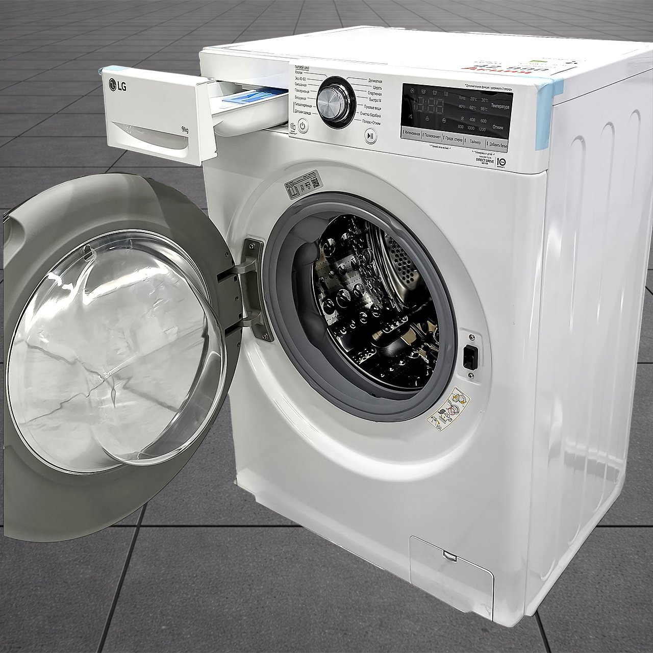 Стиральная машина LG 9 кг