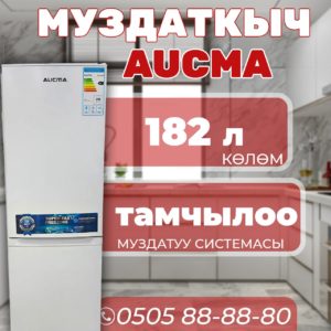 Холодильник двухкамерный Aucma 182 литра