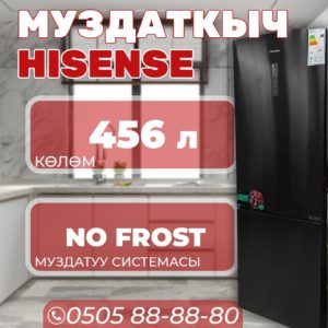 Холодильник двухкамерный Hisense 456 литров