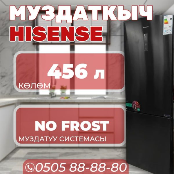 Холодильник двухкамерный Hisense 456 литров