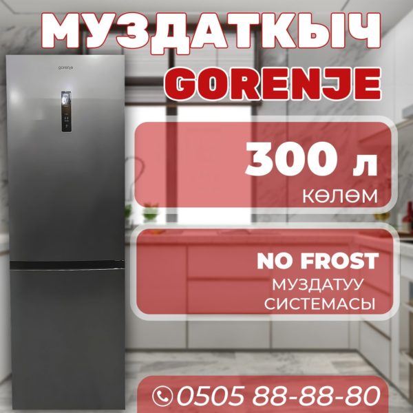 Холодильник двухкамерный Gorenje 300 литров